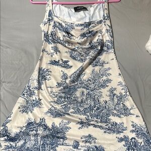 Tolie de jouy ruched mini dress